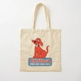 thumbnail image 1 of Clifford The Big Red Dog Cotton Tote Bag Canvas Tote Bag, Family Gift For Mother, Her, 1 of 2