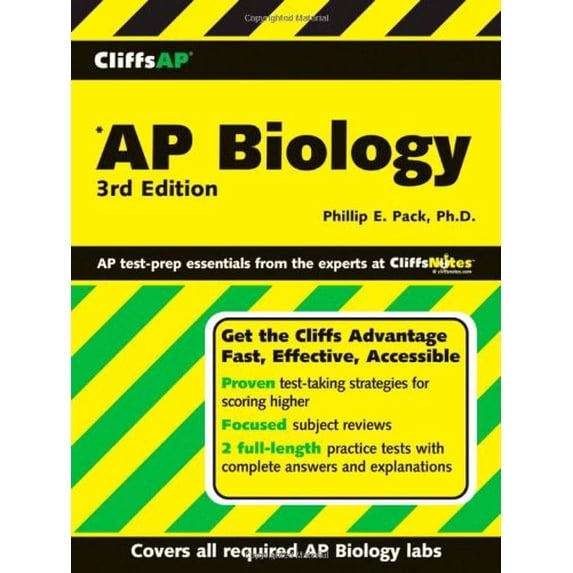 Pre-Owned CliffsAP Biology (Paperback 9780470097649) by Phillip E Pack