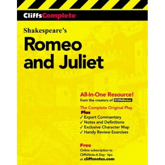 Pre-Owned CliffsComplete Shakespeare's Romeo and Juliet (Paperback) 0764585746 9780764585746
