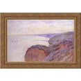thumbnail image 1 of Cliffs Near Dieppe 24x19 Gold Ornate Wood Framed Canvas Art by Monet, Claude, 1 of 2