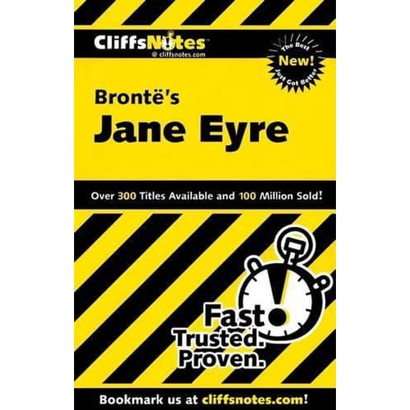 Pre-Owned Cliffs Notes On Bronte's Jane Eyre (Paperback) 0764585894 9780764585890