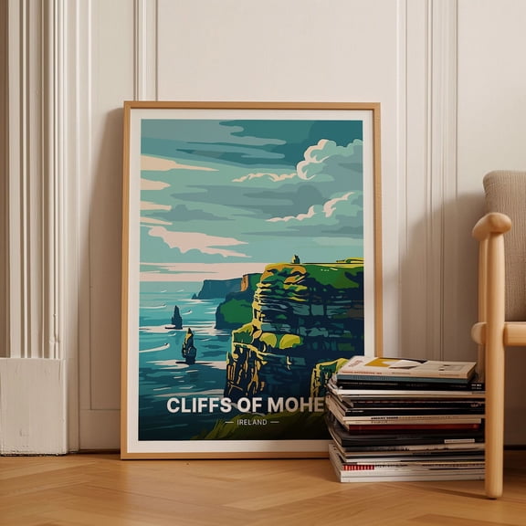 Cliffs Of Moher Ireland Travel Wall Decor