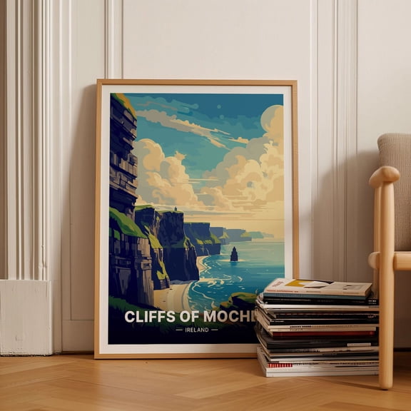 Cliffs Of Moher Scenic Ireland Wall Decor