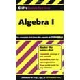 thumbnail image 1 of Pre-Owned Cliffsquickreview Algebra I (Paperback) 076456370X 9780764563706, 1 of 1