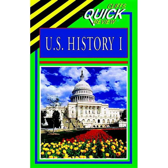 Cliffs Quick Review (Paperback): Cliffsquickreview United States History I (Paperback)