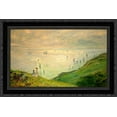 thumbnail image 1 of Cliffs Walk at Pourville 24x18 Black Ornate Wood Framed Canvas Art by Monet, Claude, 1 of 2