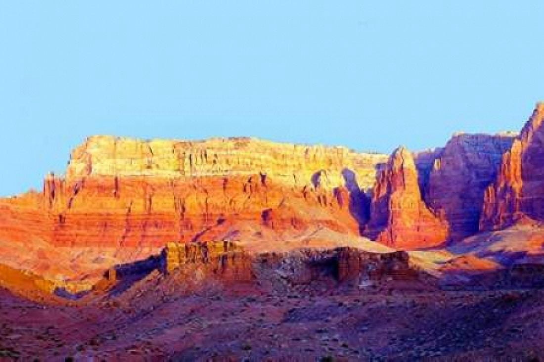 Cliffs and Canyon Canvas Art - Douglas Taylor (12 x 18)
