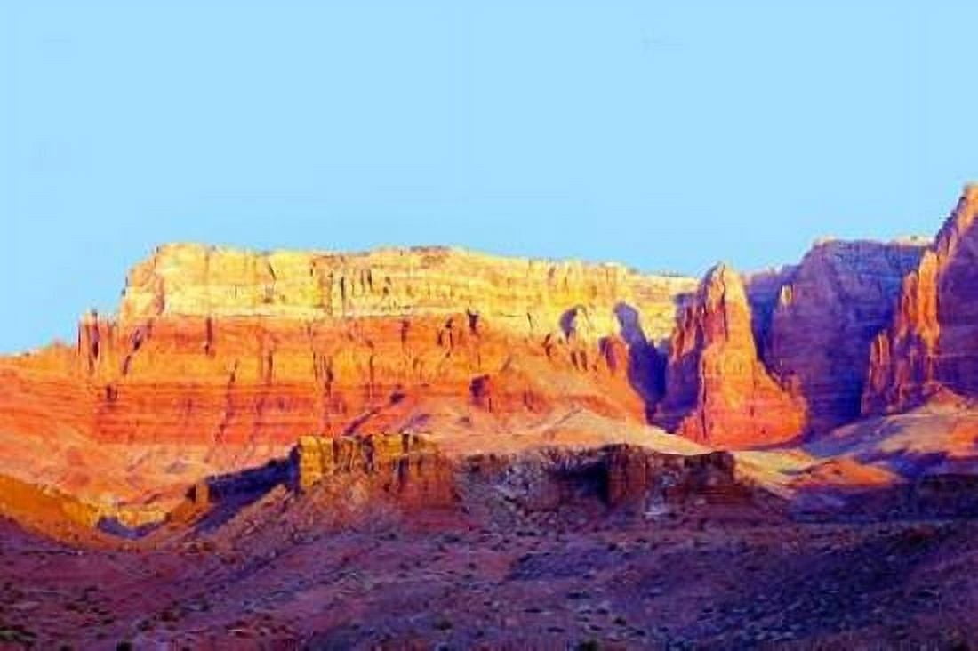 Cliffs and Canyon Canvas Art - Douglas Taylor (24 x 36)