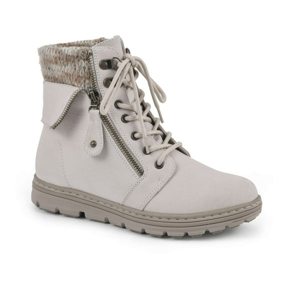 Cliffs by White Mountain Kaylee Women's Hiker Boots Color: Winter White Size: 8.5