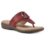 Cliffs by White Mountain Women's Benedict Thong Sandal