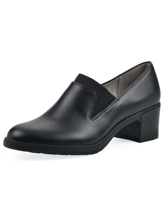 Women's Hunton Cushioned Heeled Shootie, Black
