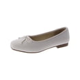thumbnail image 1 of Cliffs by White Mountain Womens Bessy Faux Leather Bow Ballet Flats, 1 of 5