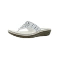 thumbnail image 1 of Cliffs by White Mountain Women's Cienna Thong Wedge Sandal, 8, Medium, 1 of 3