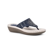 Cliffs by White Mountain Womens Cienna Thong Wedge Sandal
