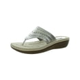 thumbnail image 1 of Cliffs by White Mountain Womens Comate Wedge Thong Flip-Flops, 1 of 1