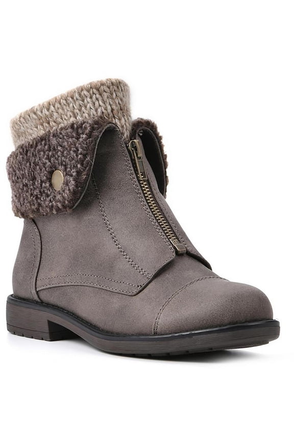 Womens Duette Faux Fur Cold Weather Ankle Boots