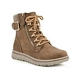 thumbnail image 1 of Cliffs by White Mountain Hearten Women's Hiker Ankle Boots Color: Tan Fabric Size: 10, 1 of 4