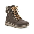 thumbnail image 1 of Cliffs by White Mountain Womens HEARTEN  Faux Leather Combat & Lace-Up Boots, 1 of 4