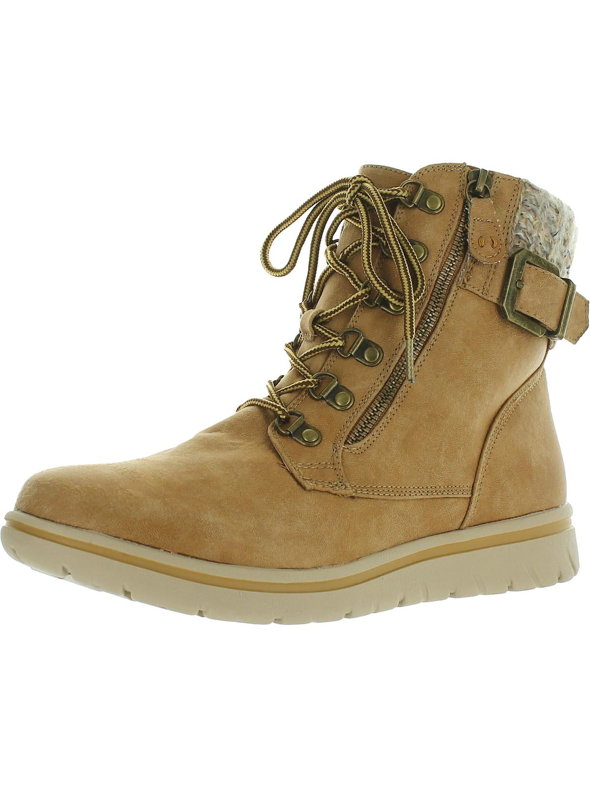 Cliffs by White Mountain Womens Hearty Ankle Outdoors Combat Lace up Boots