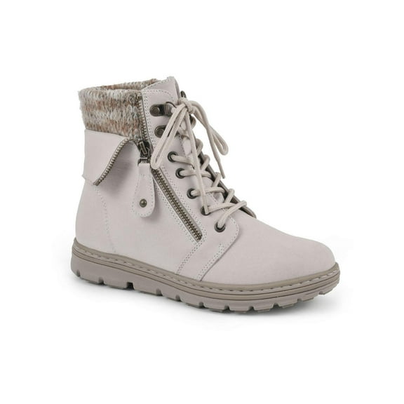 Cliffs by White Mountain Kaylee Women's Hiker Boots Color: Winter White Size: 8