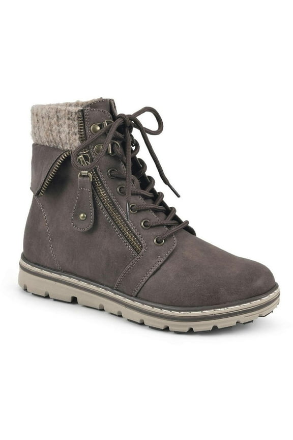 Kaylee Women's Hiker Boots Color: Stone Size: 6