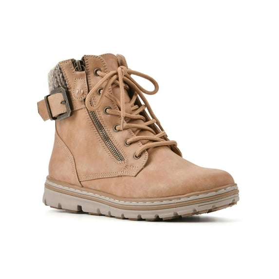 Cliffs by White Mountain Womens Kelsie Lace-Up Work Hiking Boots