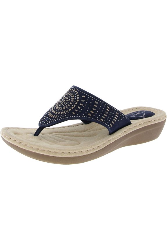 Womens Padded Insole Slide Sandals