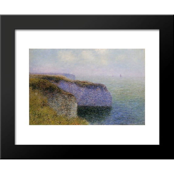 Cliffs of Etretat 20x24 Framed Art Print by Gustave Loiseau