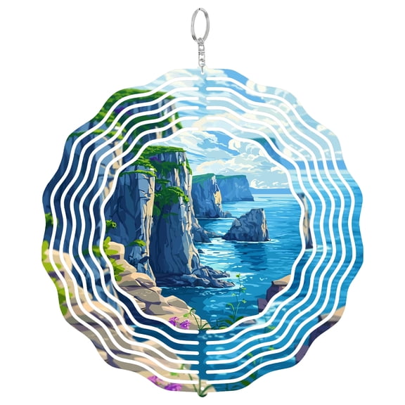 Cliffs of Moher Ireland Wind Spinner Outdoor Decor