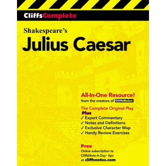 Pre-Owned Cliffs Complete: Cliffscomplete Julius Caesar (Paperback)