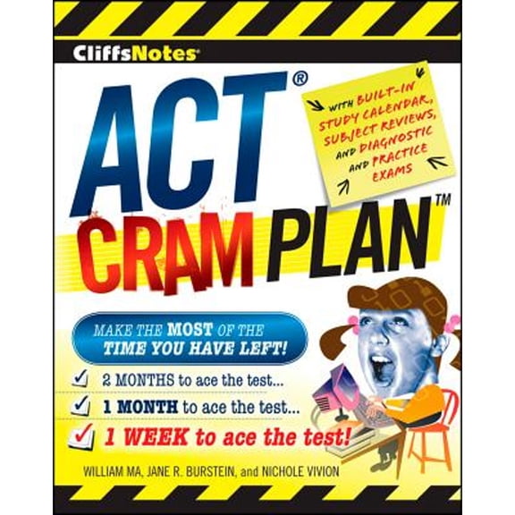 Pre-Owned CliffsNotes ACT Cram Plan