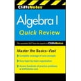 thumbnail image 1 of CliffsNotes Algebra I: Quick Review, 1 of 2