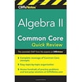thumbnail image 1 of Pre-Owned Cliffsnotes Algebra II Common Core Quick Review (Paperback) 0544734114 9780544734111, 1 of 1