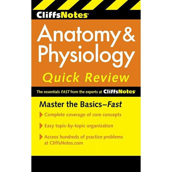 Pre-Owned CliffsNotes Anatomy Physiology Quick Review, 2ndEdition
