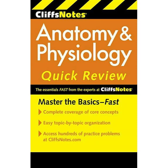 CliffsNotes Anatomy Physiology Quick Review, 2ndEdition