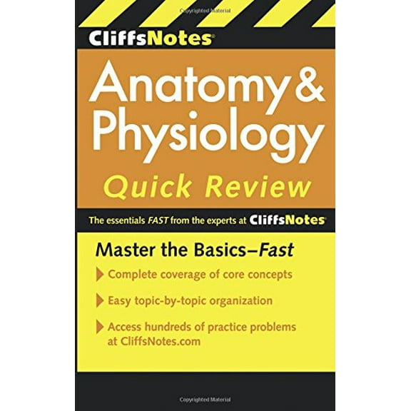 Pre-Owned CliffsNotes Anatomy Physiology Quick Review, 2ndEdition