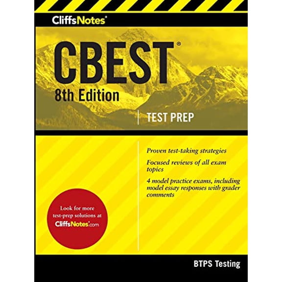 Pre-Owned CliffsNotes CBEST (Paperback) 0358244315 9780358244318