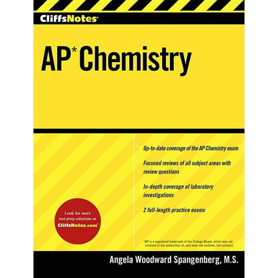 CliffsNotes AP Chemistry (Paperback)