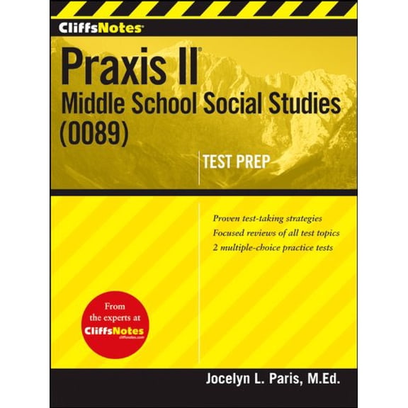 Pre-Owned Cliffsnotes Praxis II: Middle School Social Studies (0089) (Paperback) 1118131185 9781118131183