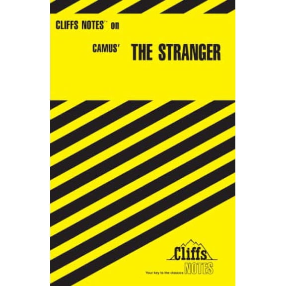 Pre-Owned CliffsNotes on Camus' The Stranger (CliffsNotes on Literature) Paperback