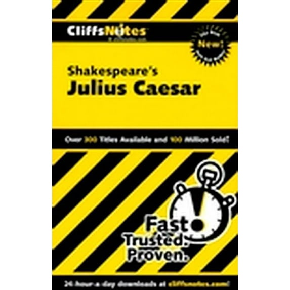CliffsNotes on Shakespeare's Julius Caesar (Paperback) by James E. Vickers