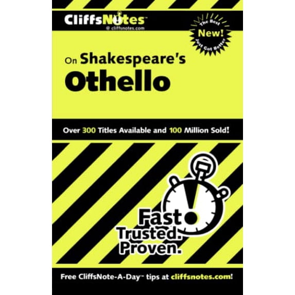 Pre-Owned Cliffsnotes on Shakespeare's Othello (Paperback) 0764585878 9780764585876