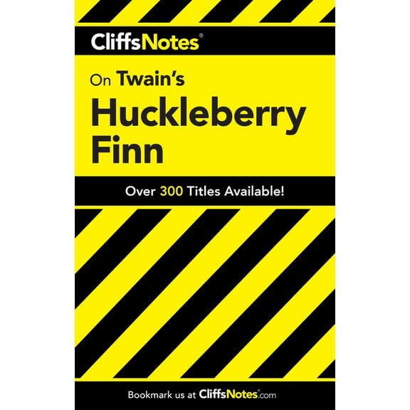 Pre-Owned CliffsNotes on Twain's The Adventures of Huckleberry Finn (Paperback) by Robert Bruce