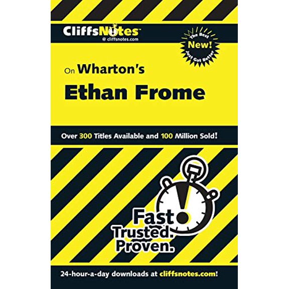Pre-Owned CliffsNotes on Wharton's Ethan Frome (CliffsNotes on Literature) Paperback