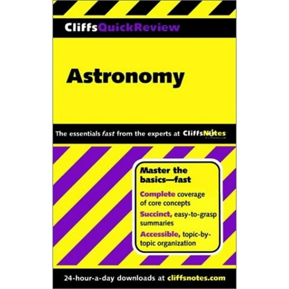 Pre-Owned Cliffsquickreview Astronomy (Paperback) 0764585649 9780764585647