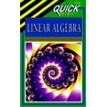 thumbnail image 1 of Pre-Owned Quick Review Linear Algebra (CliffsQuickReview) Paperback, 1 of 1