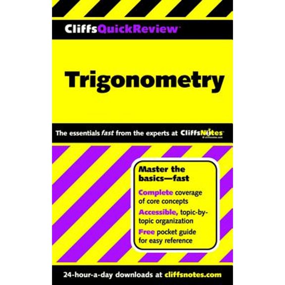 Pre-Owned CliffsQuickReview Trigonometry (Paperback)