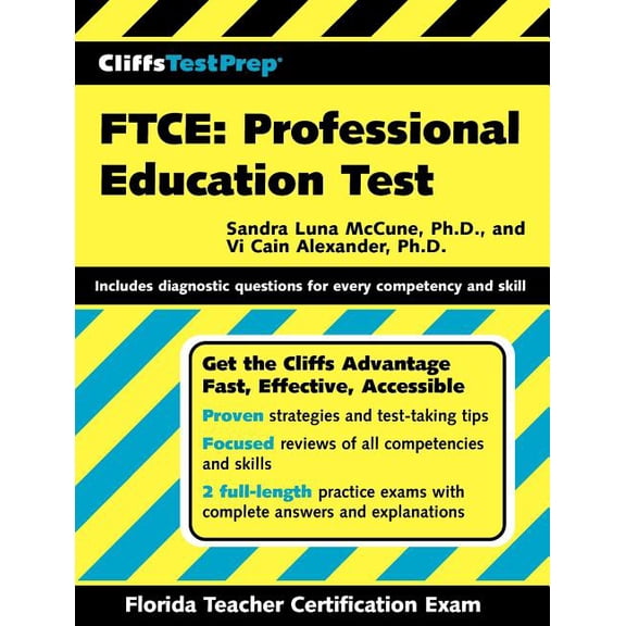 CliffsTestPrep: FTCE: Professional Education Test (Paperback)