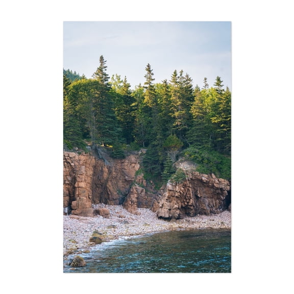 Cliffside, Acadia - Maine Photography Unframed Wall Art Print 12 x 18 inches