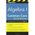 thumbnail image 1 of Pre-Owned CliffsNotes Algebra I Common Core Quick Review Paperback, 1 of 1